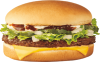 Sonic Hickory BBQ Cheeseburger