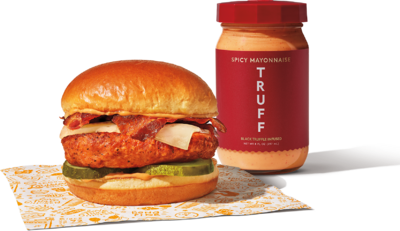 Popeyes Spicy TRUFF Bacon & Cheese Chicken Sandwich Nutrition Facts