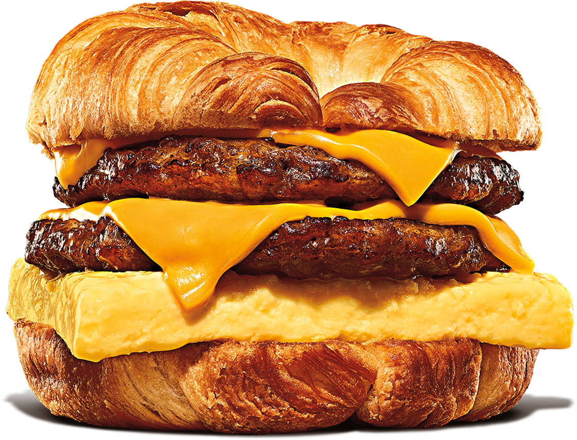 Burger King Double Sausage, Egg & Cheese Croissan'Wich Nutrition Facts