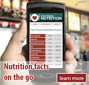 Fast Food Nutrition Facts on Mobile