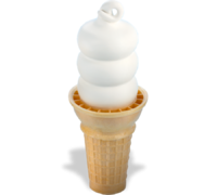 Dairy Queen Vanilla Ice Cream Cone