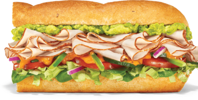 Subway 6" Baja Turkey Avocado Sandwich Nutrition Facts