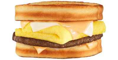 Carl's Jr Sausage Grilled Cheese Breakfast Sandwich Nutrition Facts