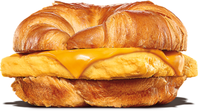 Burger King Egg & Cheese Croissan'Wich Nutrition Facts