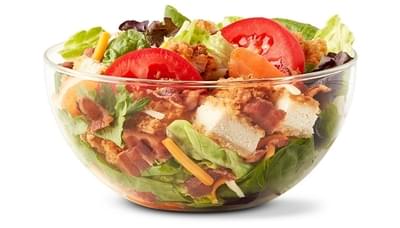 McDonald's Premium Bacon Ranch Salad w/ Crispy Chicken Nutrition Facts