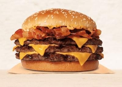 Burger King Triple BK Stacker Nutrition Facts
