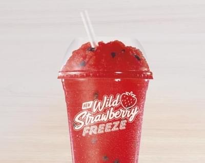 Taco Bell Wild Strawberry Candy Freeze Nutrition Facts