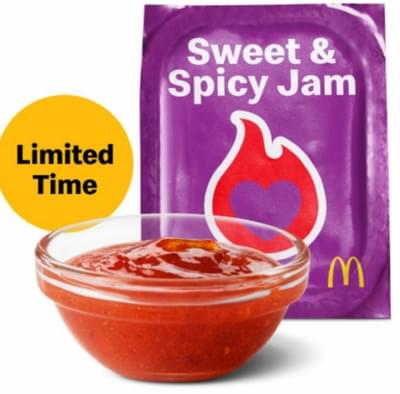 McDonald's Sweet & Spicy Jam Nutrition Facts