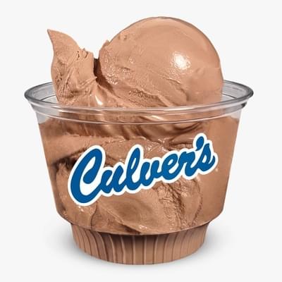 Culvers 2 Scoop Chocolate Custard Dish Nutrition Facts