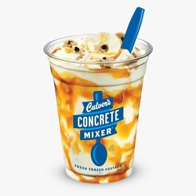 Culvers Tall Salted Caramel Cookie Dough Concrete Mixer Nutrition Facts