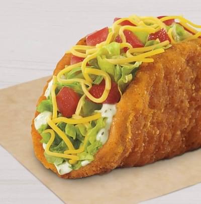 Taco Bell Mild Naked Chicken Chalupa Nutrition Facts