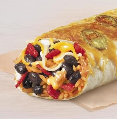 Taco Bell Double Black Bean Grilled Cheese Burrito Nutrition Facts