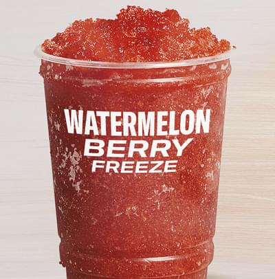 Taco Bell Watermelon Berry Freeze Nutrition Facts