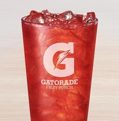 Taco Bell Large Gatorade G2 Fruit Punch Nutrition Facts