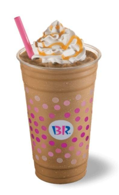 Baskin-Robbins Large Turtle Cappuccino Blast Nutrition Facts