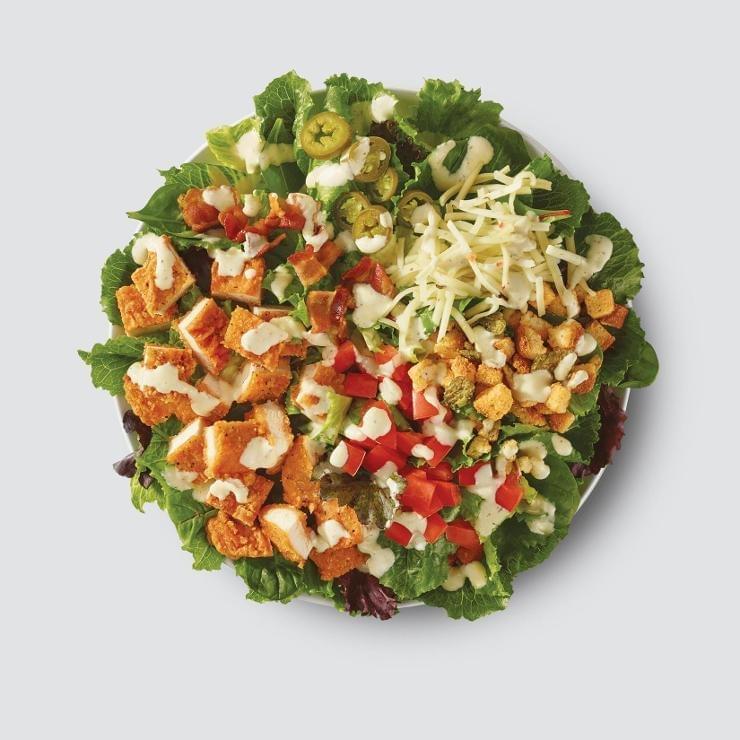 Wendy's Jalapeño Popper Salad without Chicken Nutrition Facts