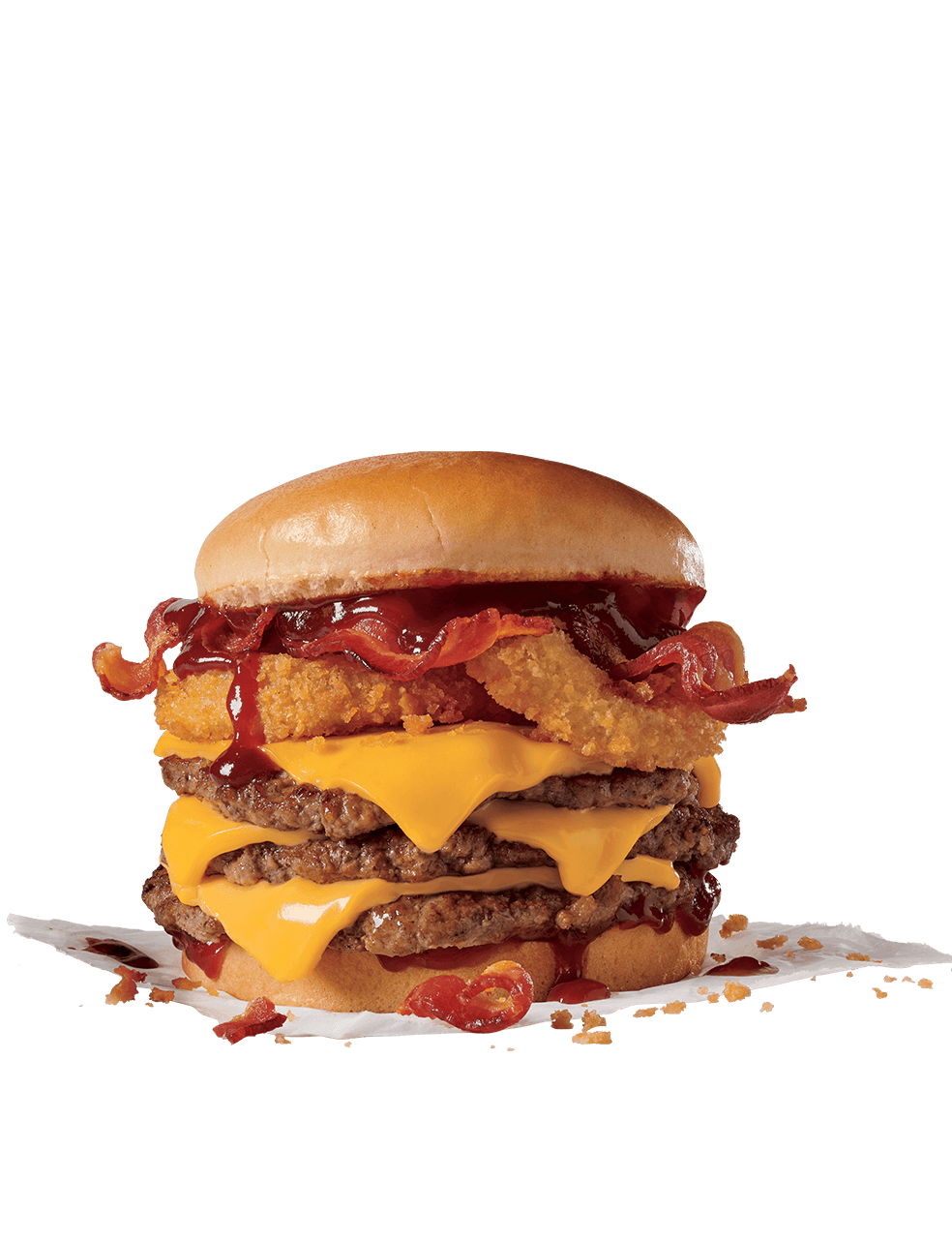 Jack in the Box Triple BBQ Bacon Cheeseburger Nutrition Facts