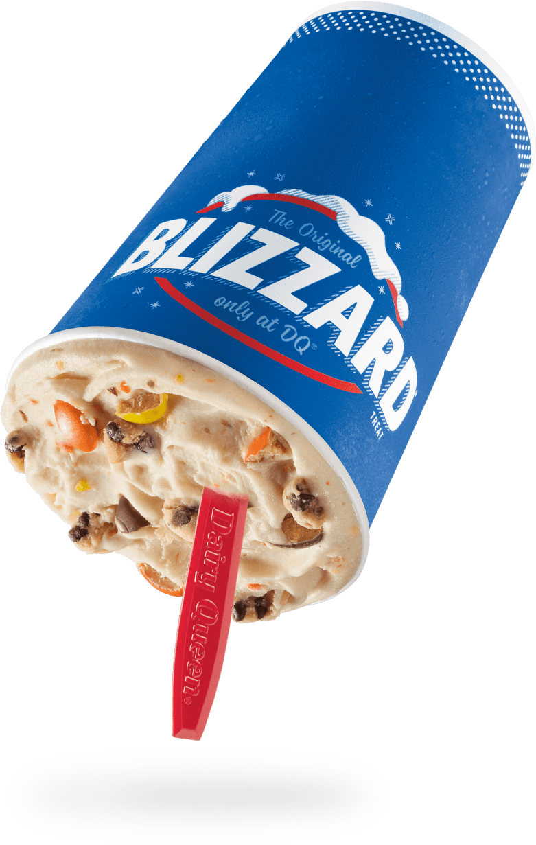 Dairy Queen Mini Reese's Pieces Cookie Dough Blizzard Nutrition Facts
