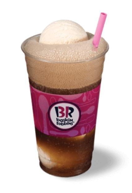 Baskin-Robbins Medium Barq's Root Beer Float Nutrition Facts