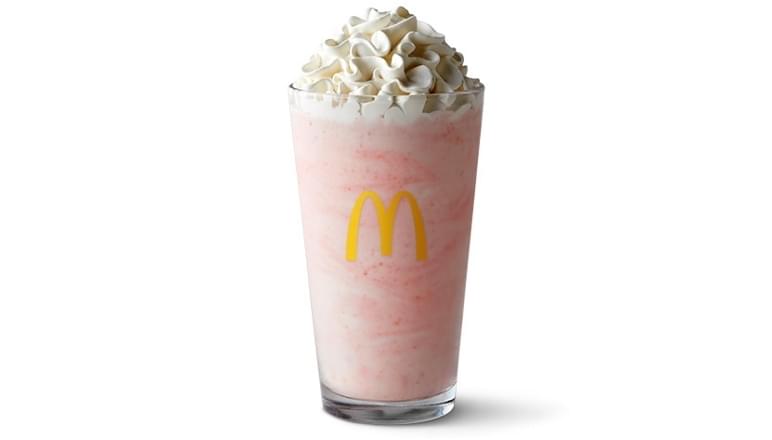 McDonald's Medium Strawberry Shake Nutrition Facts