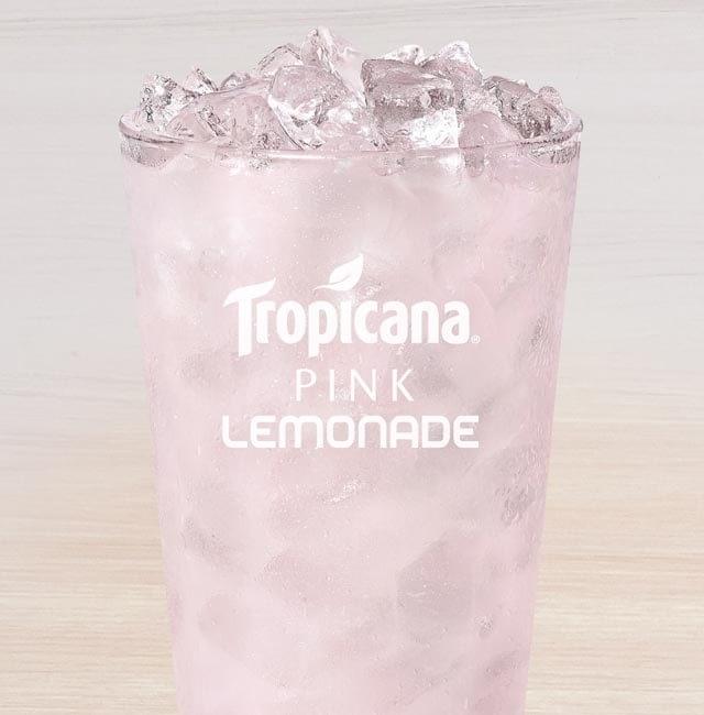 Taco Bell 40 oz Tropicana Pink Lemonade Nutrition Facts