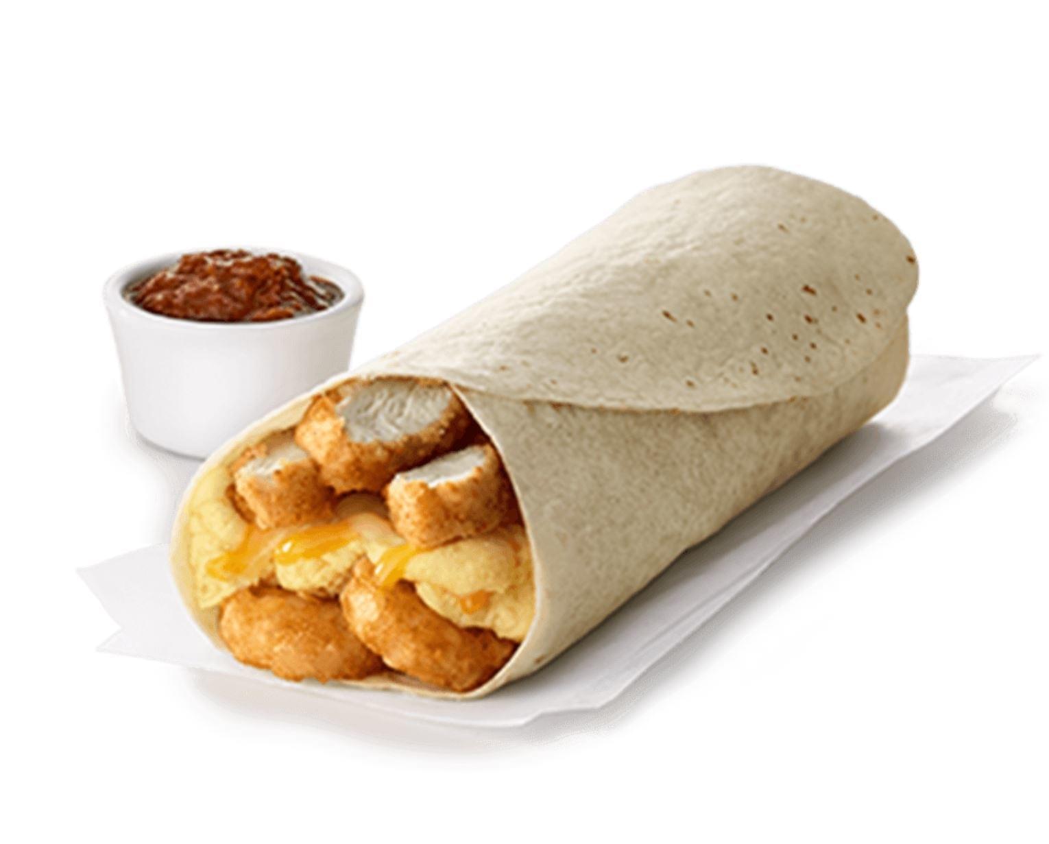 Chick-fil-A Grilled Chicken Hash Brown Scramble Burrito Nutrition Facts