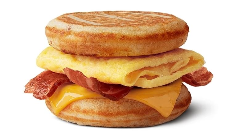 McDonald's Bacon, Egg & Cheese McGriddles Nutrition Facts