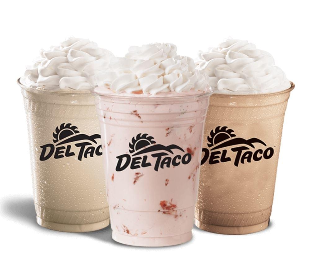 Del Taco Chocolate Shake Nutrition Facts