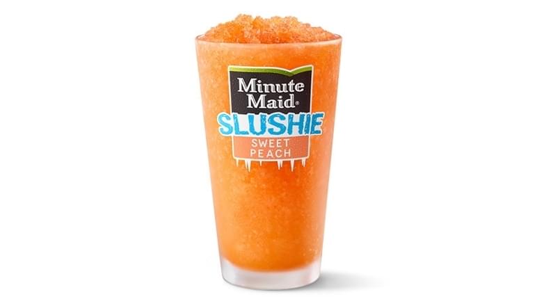 McDonald's Minute Maid Sweet Peach Slushie Nutrition Facts