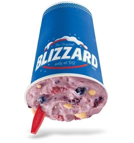 Dairy Queen Small Harvest Berry Pie Blizzard Nutrition Facts