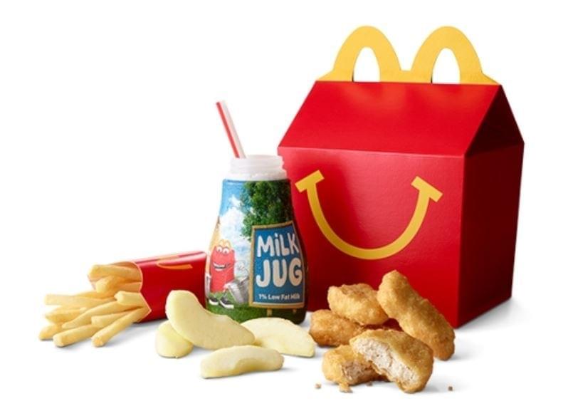 McDonald's 6 Piece Chicken McNuggets Happy Meal Nutrition Facts