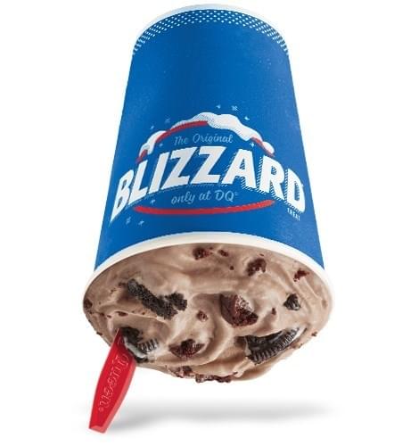 Dairy Queen Oreo Fudge Brownie Blizzard Large Nutrition Facts