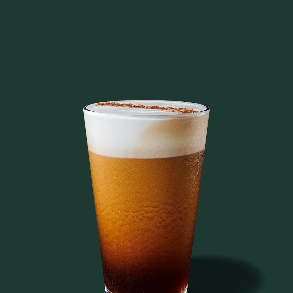 Starbucks Tall Nitro Cold Brew with Salted Honey Cold Foam Nutrition Facts