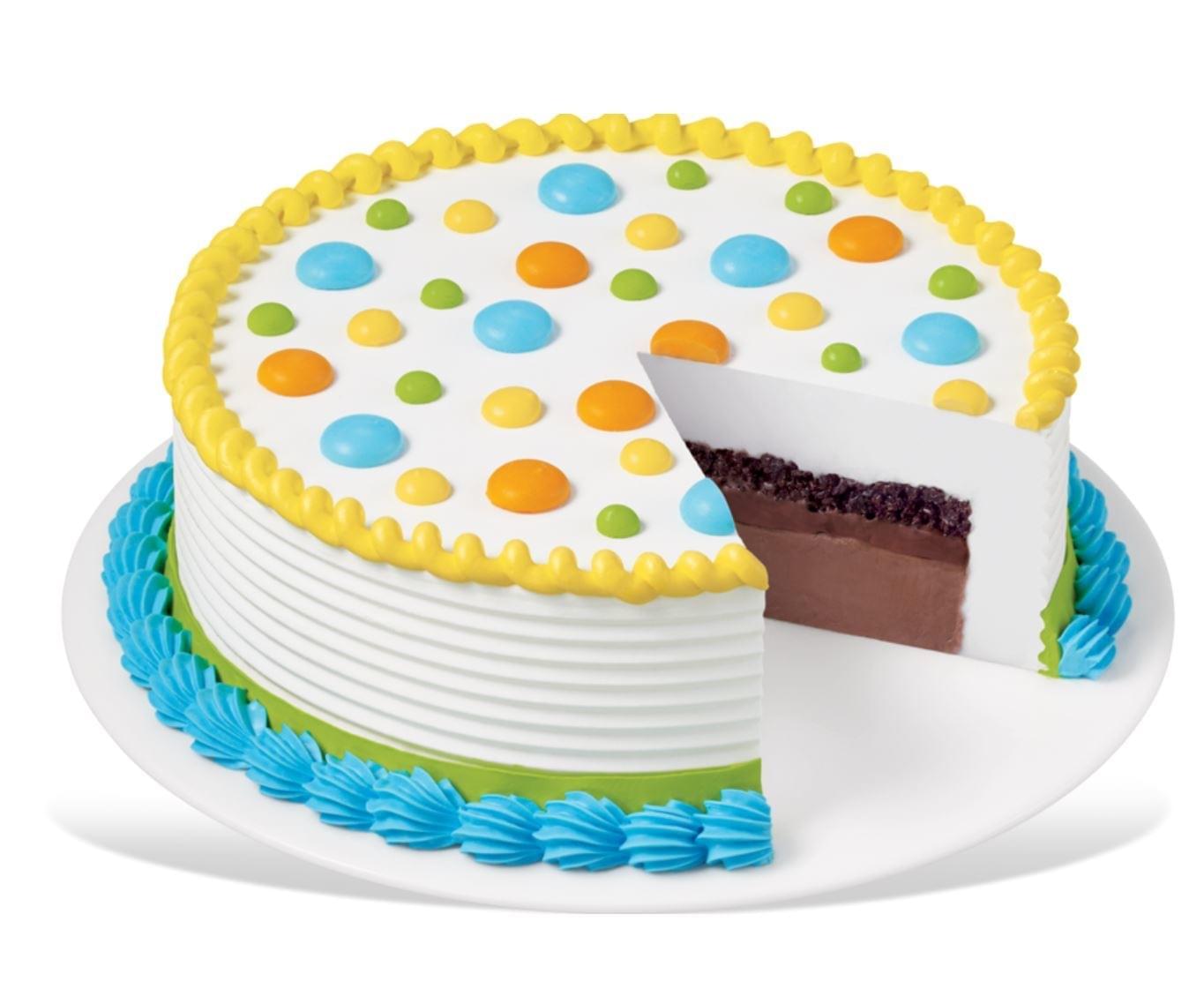 Dairy Queen 10 inch DQ Round Cake Nutrition Facts