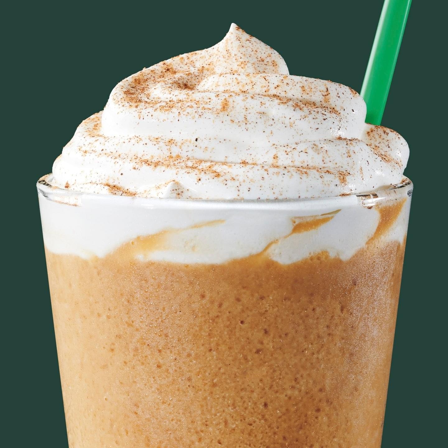 Starbucks Venti Pumpkin Spice Coffee Frappuccino Nutrition