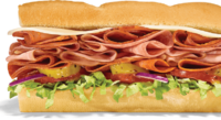 Subway Supreme Meats Sandwich