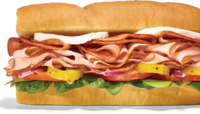 Subway 6" Mozza Meat Sandwich