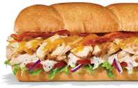 Subway Footlong Elite Chicken & Bacon Ranch