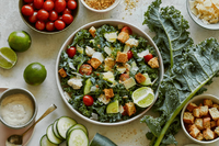 Honeygrow Kale Chicken Caesar Salad
