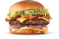 Arby's Bacon Ranch Wagyu Steakhouse Burger