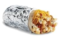 Del Taco Epic Loaded Queso Burrito