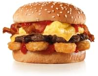 Carl's Jr Breakfast Burger