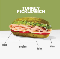 Jimmy Johns Turkey Picklewich