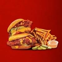 Dave's Hot Chicken  #2 Two  Sliders & Fries
