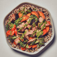 Sweetgreen Caramelized Garlic Steak