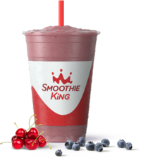 Smoothie King The Activator Recovery Blueberry Tart Cherry