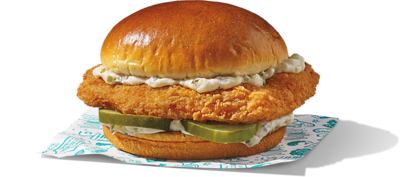 Popeyes Classic Flounder Fish Sandwich Nutrition Facts