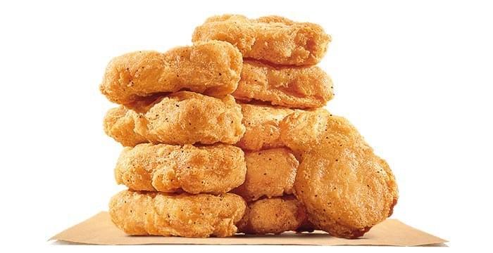 just bare chicken nuggets calories 6 piece