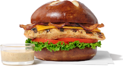 Chick-fil-A Grilled Pretzel Cheddar Club Sandwich Nutrition Facts