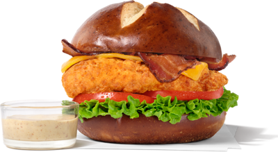 Chick-fil-A Pretzel Cheddar Club Sandwich Nutrition Facts